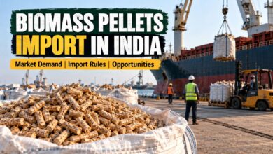 biomass pellets import in india